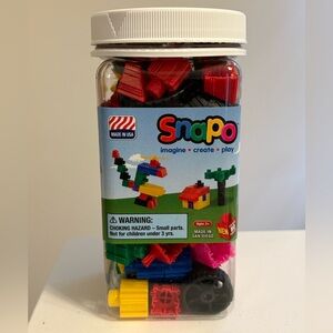 Snapo™ Assorted Building Blocks Set age 3+ Made in San Diego ❤️